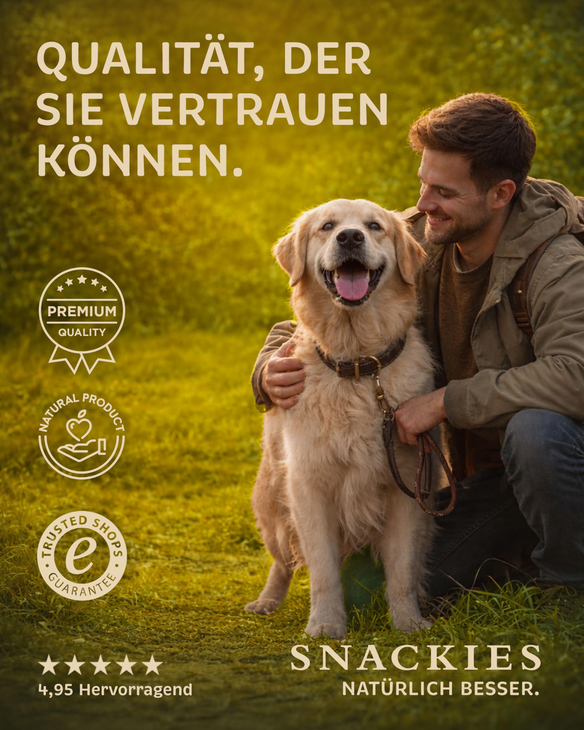 SNACKIES Vorteils-Set Pferd 6+1 Pack (à 170g) Premium Snacks für Hunde