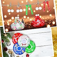 Vista 6 de Liitrsh 12 piezas de accesorios de elfo de Navidad inflables, tubo de nieve cálido, bufanda acogedora para muñecas de elfos (lindo)