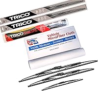 Vista 16 de WiperBladesUSA Juego de limpiaparabrisas compatible con Toyota Corolla 2013 (juego de 2) limpiaparabrisas