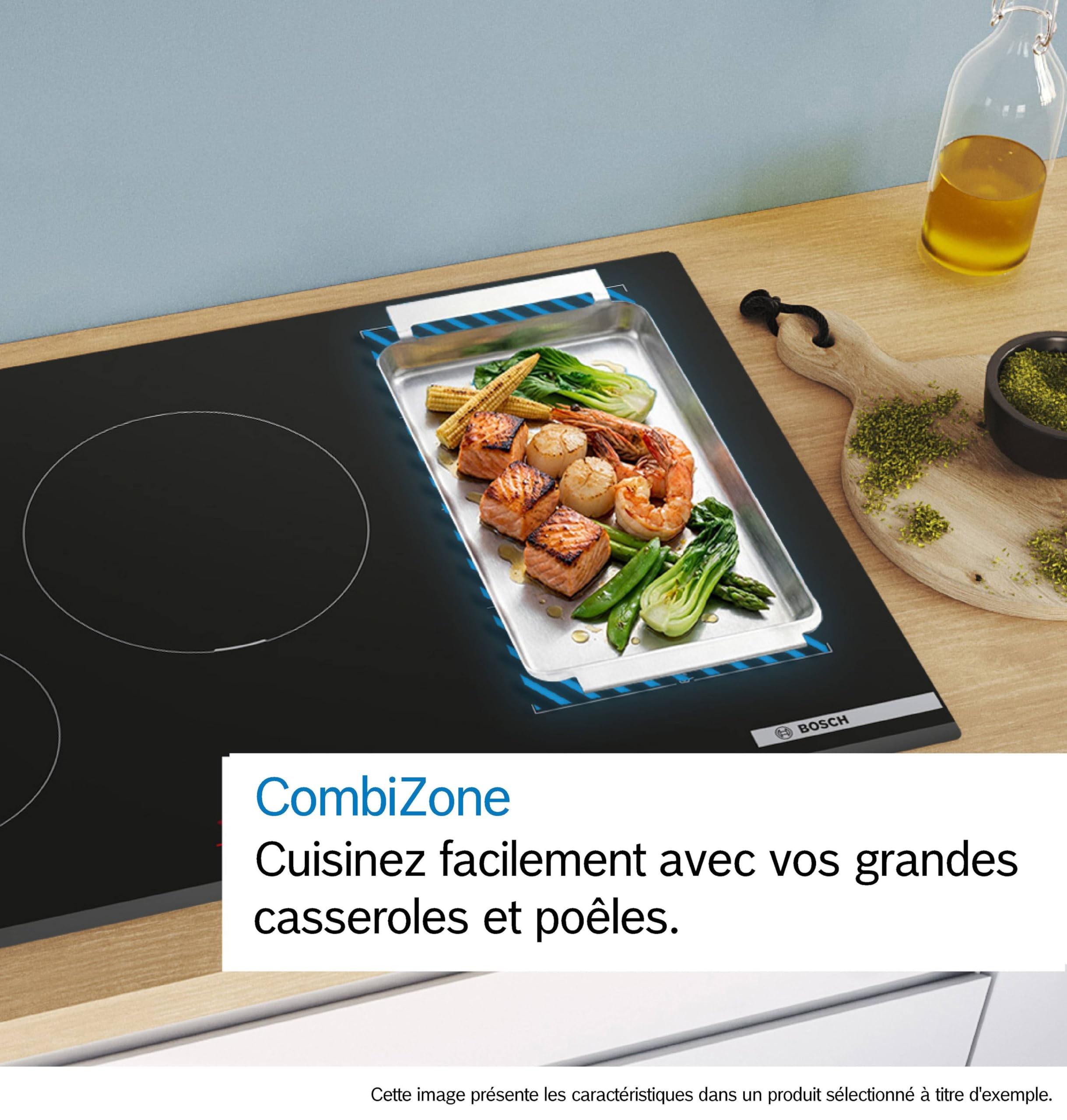 Bosch PVS63KHC1E Série 6 - Plaque induction, Zone Combi-Induction