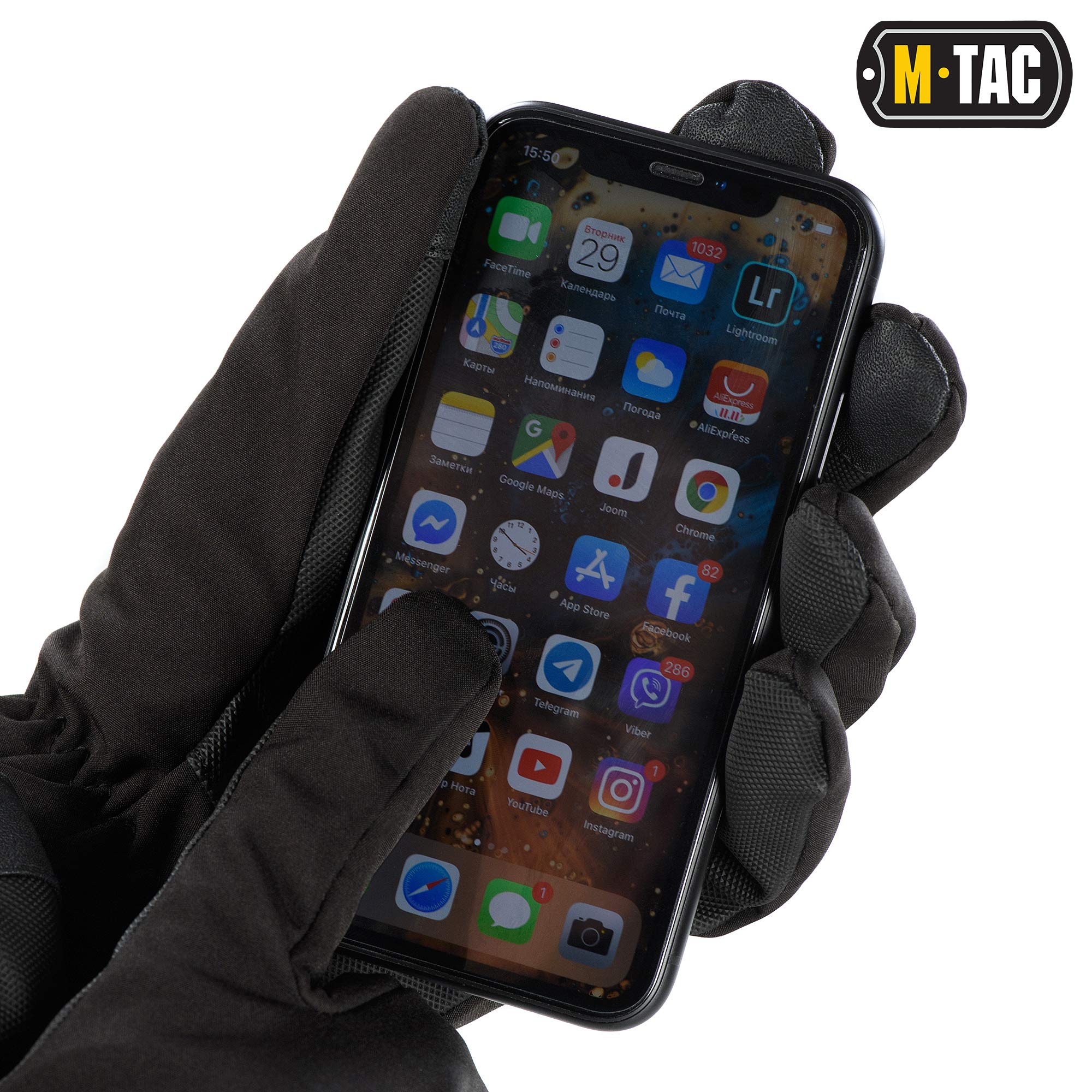 3x Guantes Sin Dedos Frio Invierno Tejidos Colores Dama | Meses Sin Interés