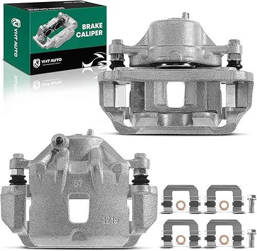 Juego de 2 pinzas de freno delantero compatibles con Hyundai Elantra Sonata Kia Soul Optima Magentis Juego de 2 pinzas de freno delantero compatibles con Hyundai Elantra Sonata Kia Soul Optima Magentis