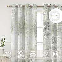 Vista 268 de Cenefas de cocina modernas con patrón de cobre marrón dorado para ventanas, cenefas opacas abstractas de marcas de arañazos y cortinas opacas