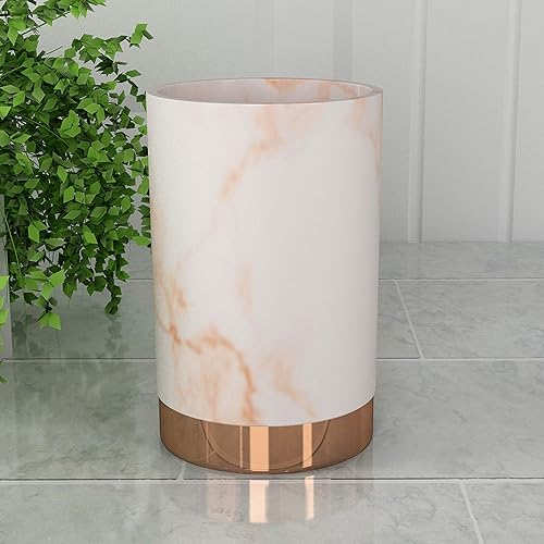 Miniatura 7 de Nu-steel MST5CH Misty Copper Collection - Vaso perfecto para el hogar y el baño, resina y metal