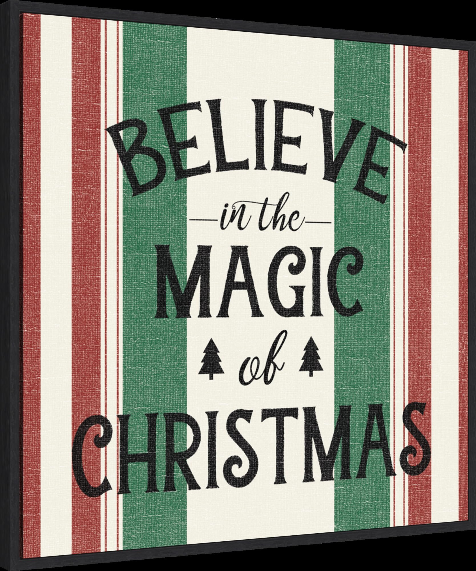 Amanti Art Framed Canvas Wall Art 30x30 Heartland Holiday IV Green by Wild Apple Portfolio, Framed Wall Art Canvas, Holidays Artwork, Modern Decor, Large Poster Painting for Living Room, Bedroom,