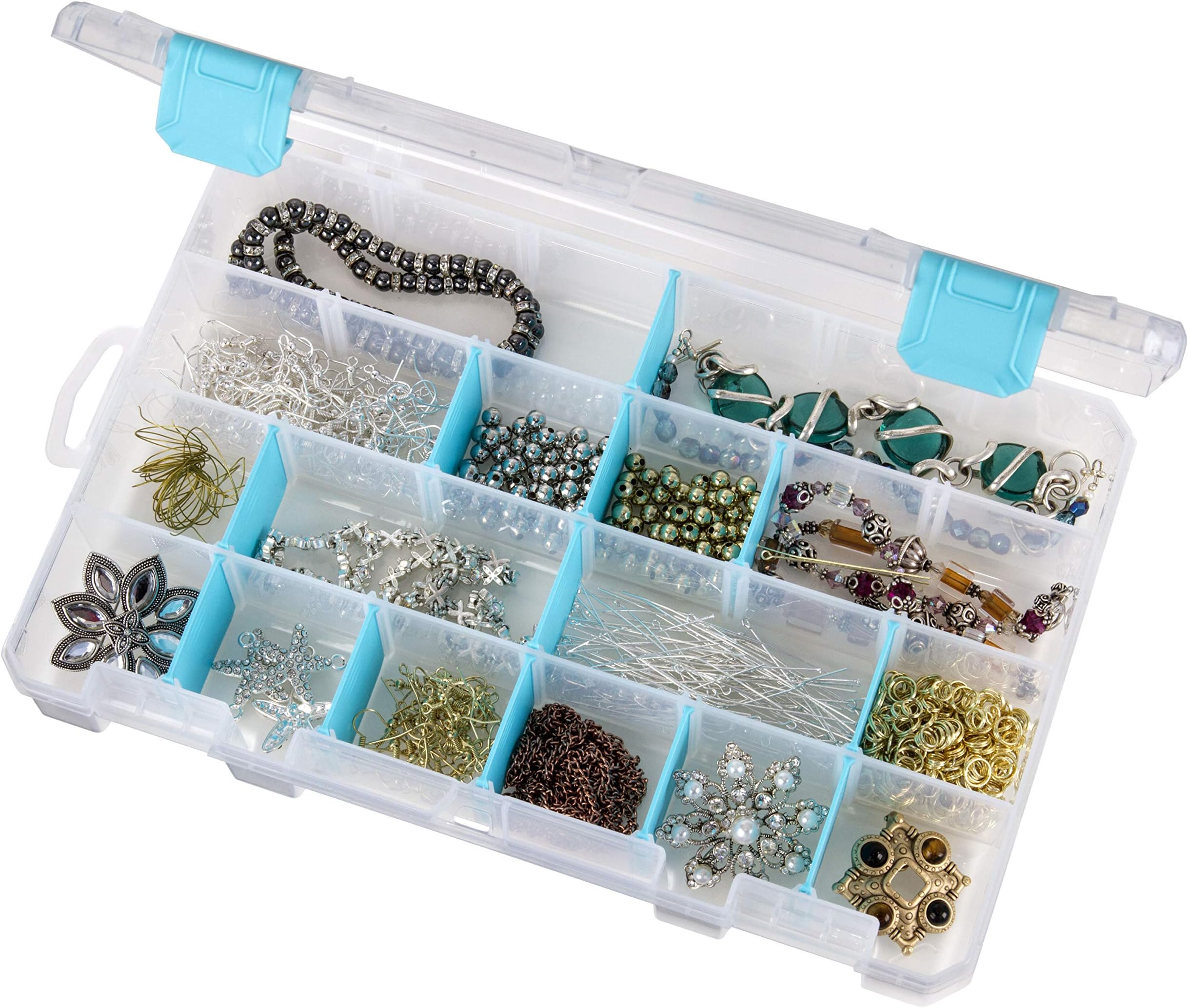 6847AG ZERUST Anti-Tarnish Box, 4 Compartment, Medium (10.75" x 7.375")