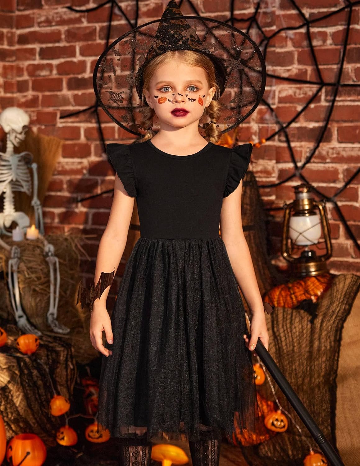 Flypigs Toddler Tutu Dress Girl Ruffle Summer Birthday Party Tulle Dresses