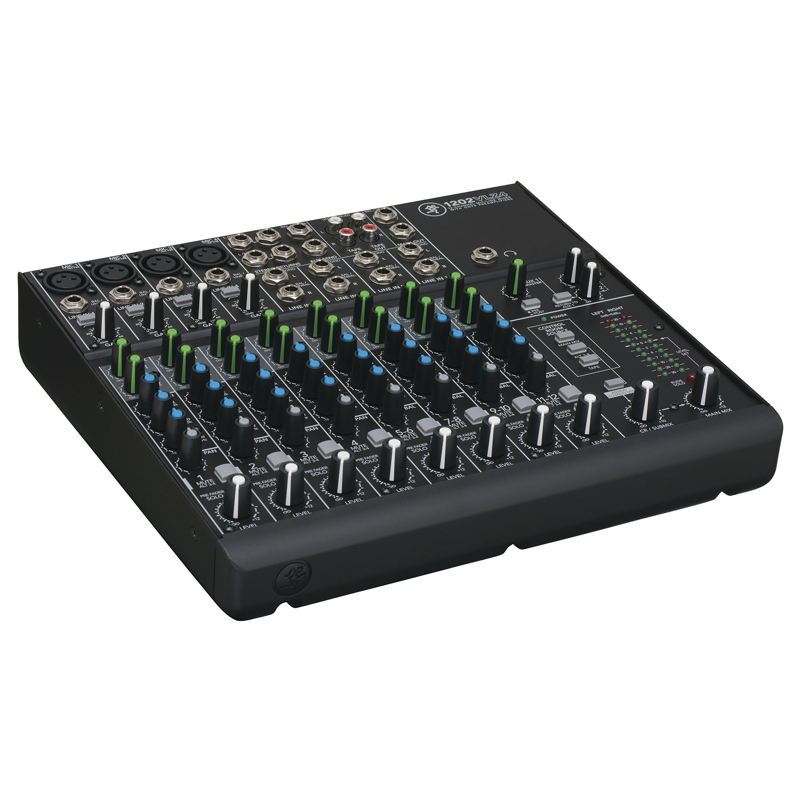 Amazon.com: Mackie 1202VLZ4 Compact Analog Mixer 12 Channel with