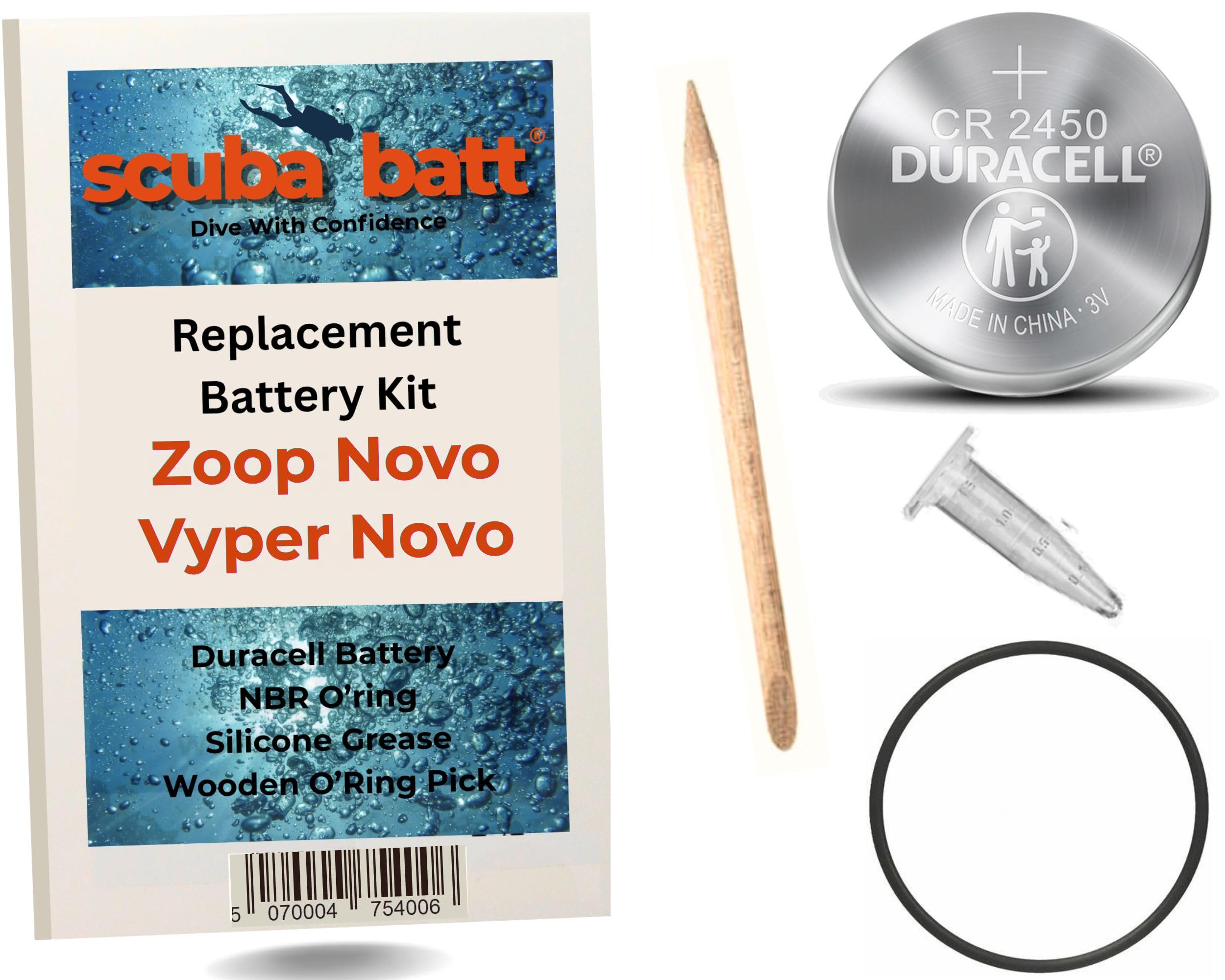 Battery Kit for Suunto Zoop NOVO Vyper NOVO Replacement Service Kit