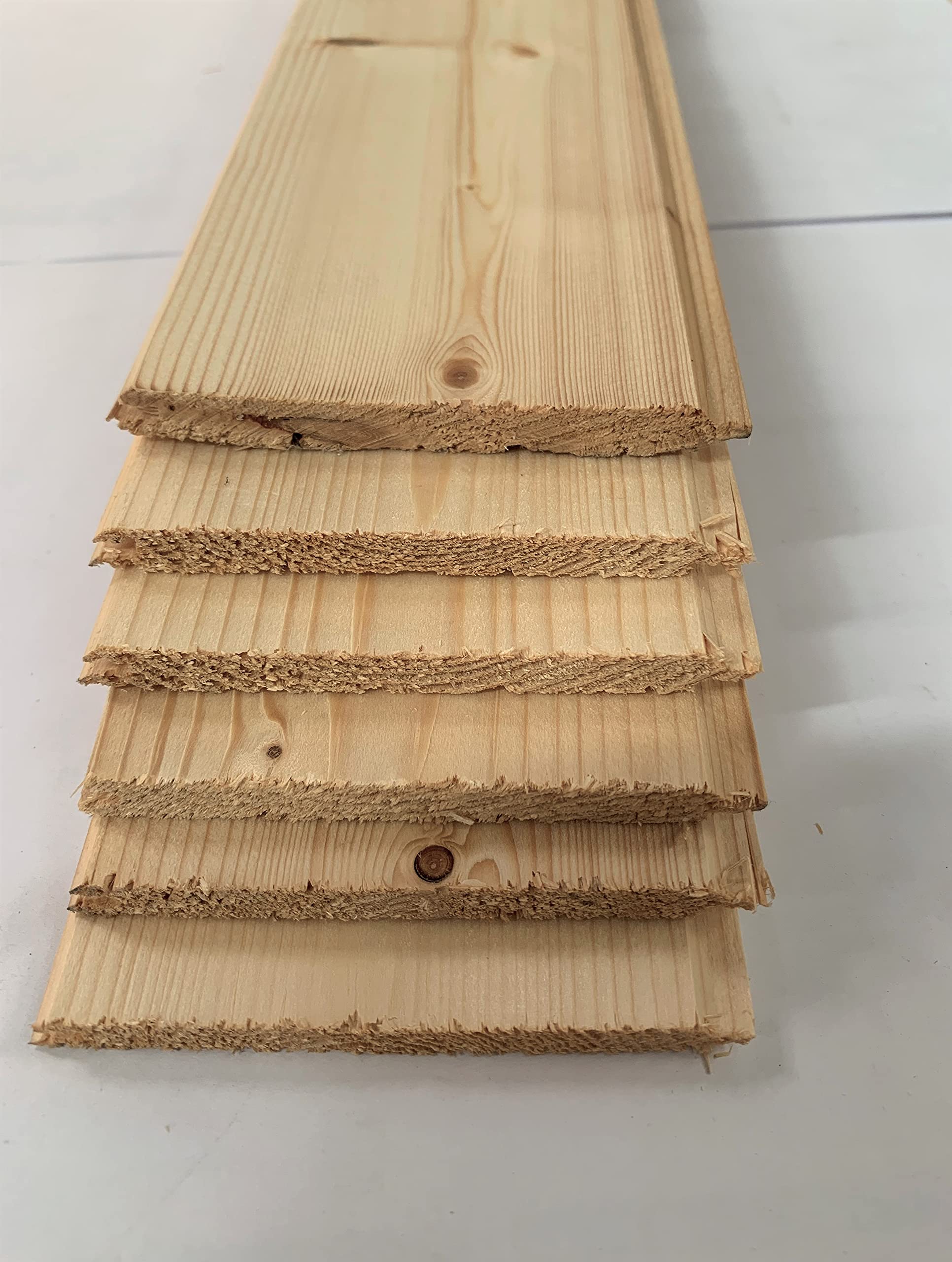 OFFERTISSIMA perline in abete grezzo 2° scelta mm.10x100x1000 confezione pz. 10 (resa mq. 0,88)