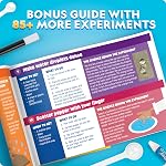 National Geographic Science Magic Kit – Science Kit for Kids with 100+ Unique Experiments and Magic Tricks, Chemistry Set and STEM Project, A Great Gift for Boys and Girls (Amazon Exclusive)