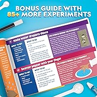 Vista 6 de NATIONAL GEOGRAPHIC - Kit de ciencia mágica para niños con más de 100 experimentos únicos y trucos de magia, juego de química y proyecto STEM, un