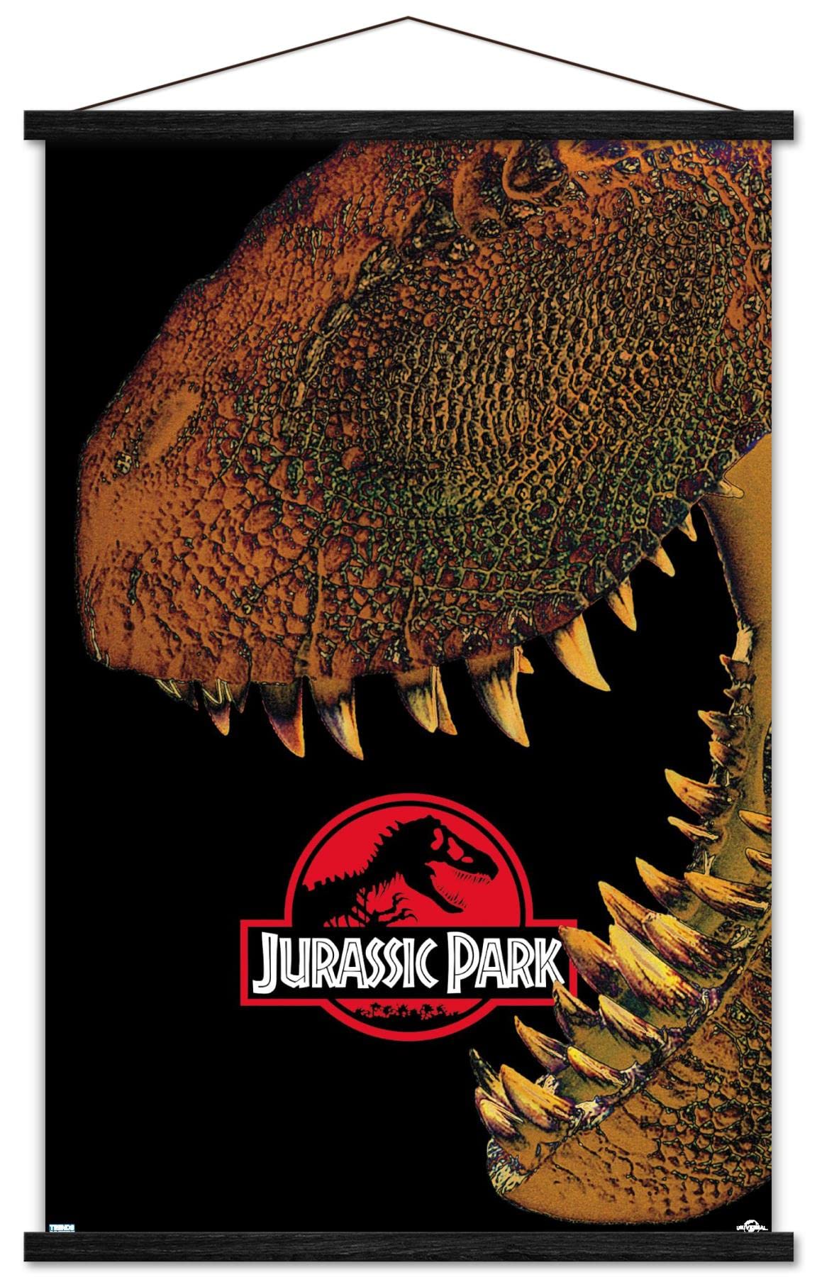 Jurassic Park Poster, Wall Art, Gift Poster, Wall Decor, Home Decor, Unframed Canvas Print, Gift Movie Poster