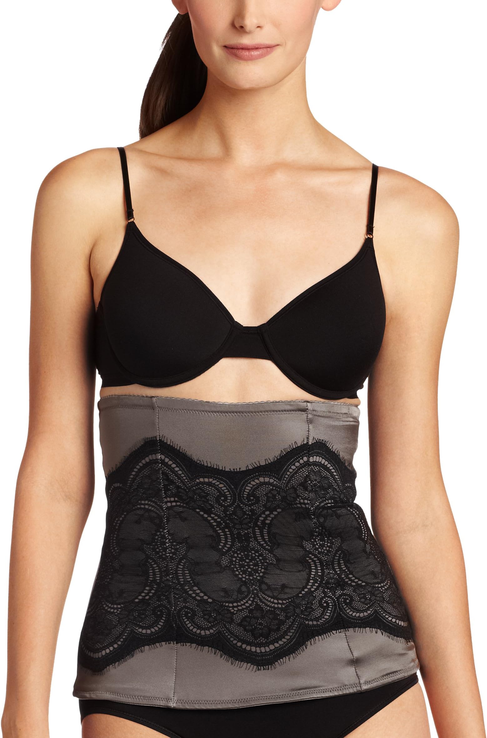 Flexees by Maidenform Women's Pretty Shapewear Lace Waist Nipper