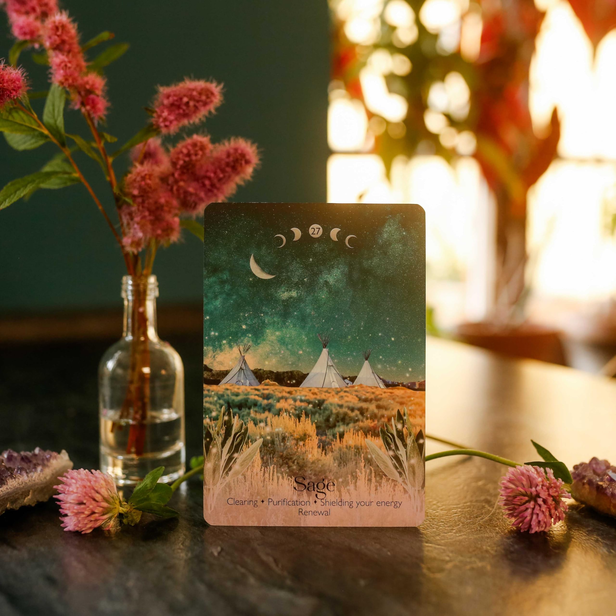 Lunar Magic Oracle - 40 Mooncards with Booklet (English)