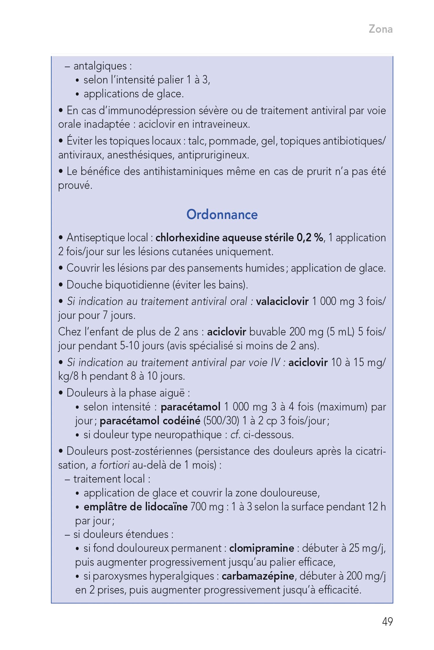 Ordonnances en infectiologie et médecine des voyages: 175 prescriptions courantes