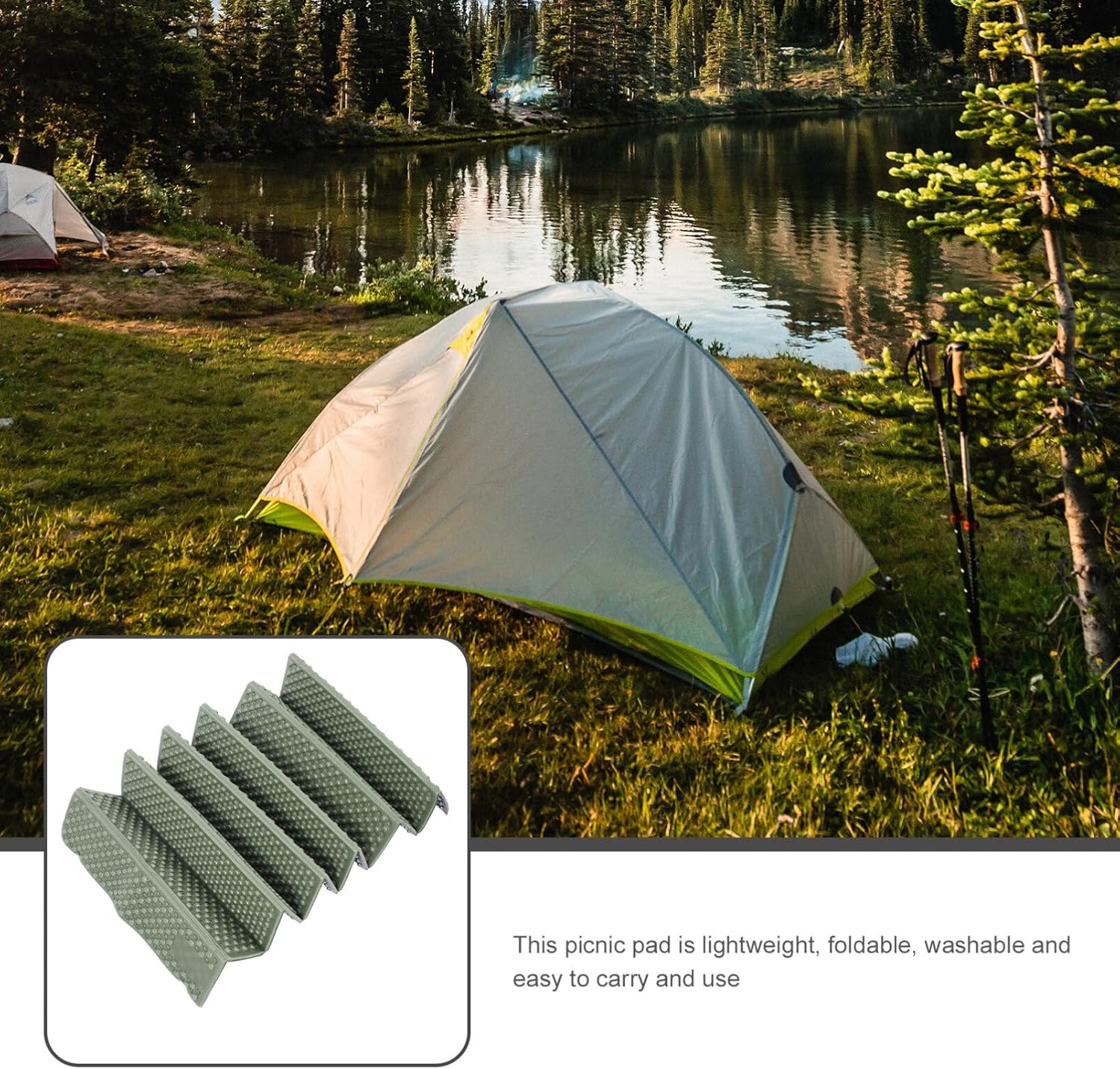 Yardwe Pad Washable Mat Crawling Mat for Baby Mattress Sleeping Pad Foldable Guest Bed Camping Beds Foldable Camping Bed Mat Sleeping Bag Pad Multipurpose Carpet Floor Xpe