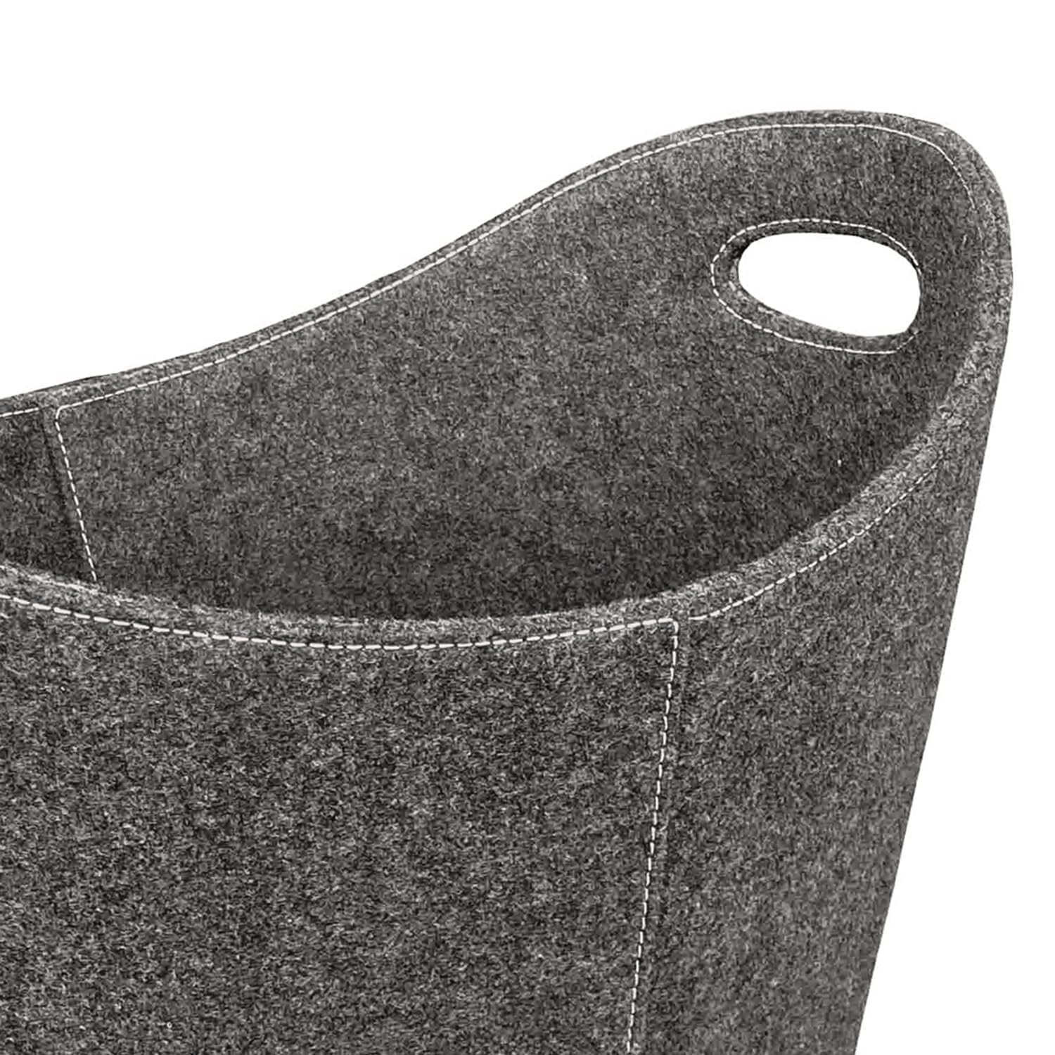 raik 21.02.667.2 Filzkorb Grau Oval, XL