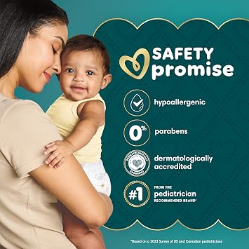 Pampers Gift Set, Disposable Diapers, Sensitive Wipes, Milestone Gifts