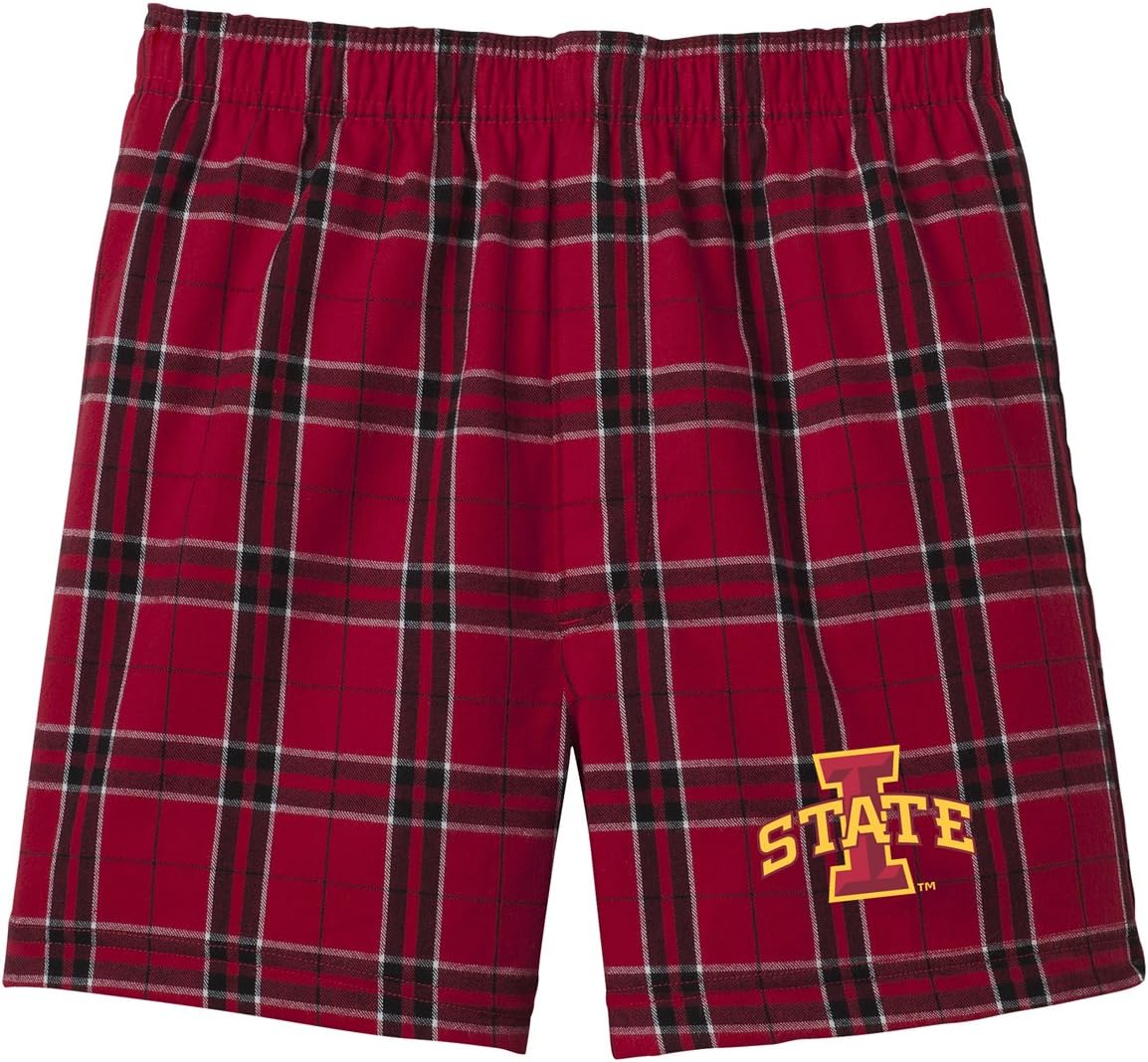 Broad Bay Iowa State University Boxer Shorts Mens Ladies Iowa State Boxers