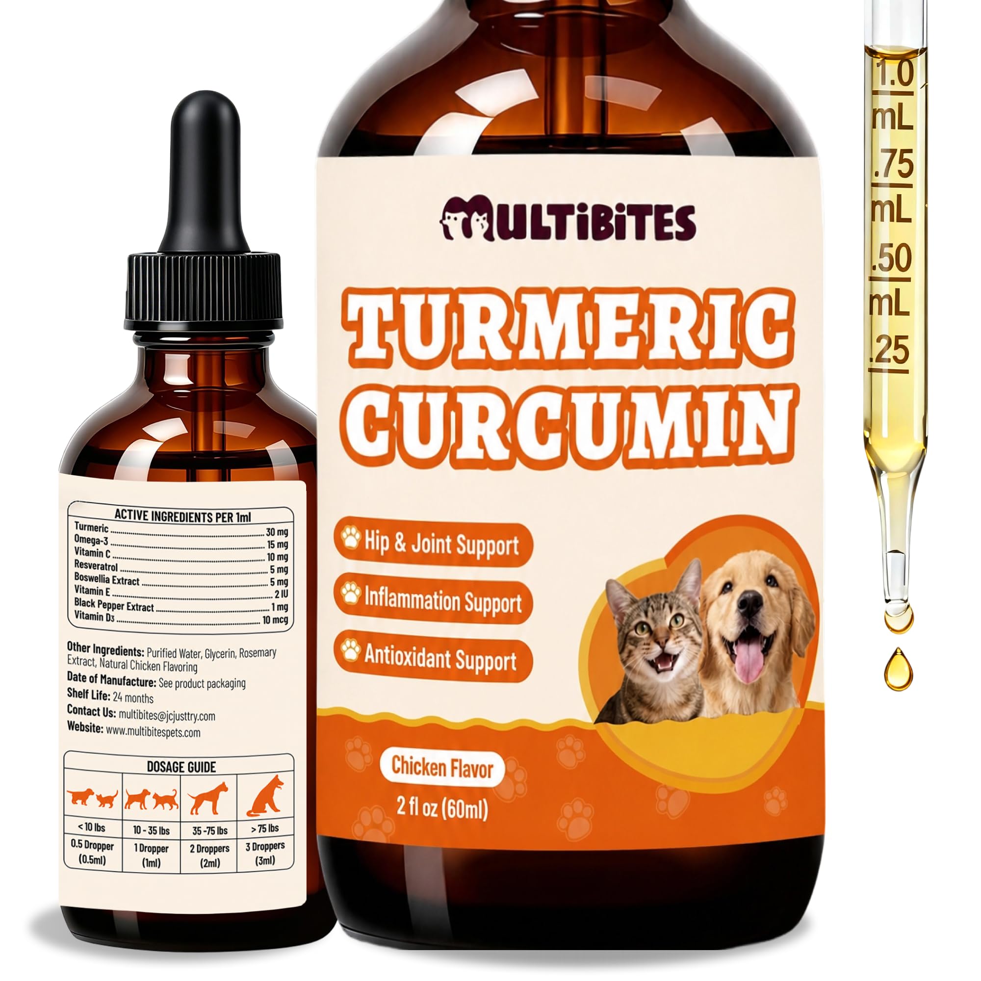 Allergy Relief & Immune Support Drops for Dogs & Cats, 60 ml — Amazon image 20