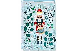 Hallmark Greenery Nutcracker Christmas Cards