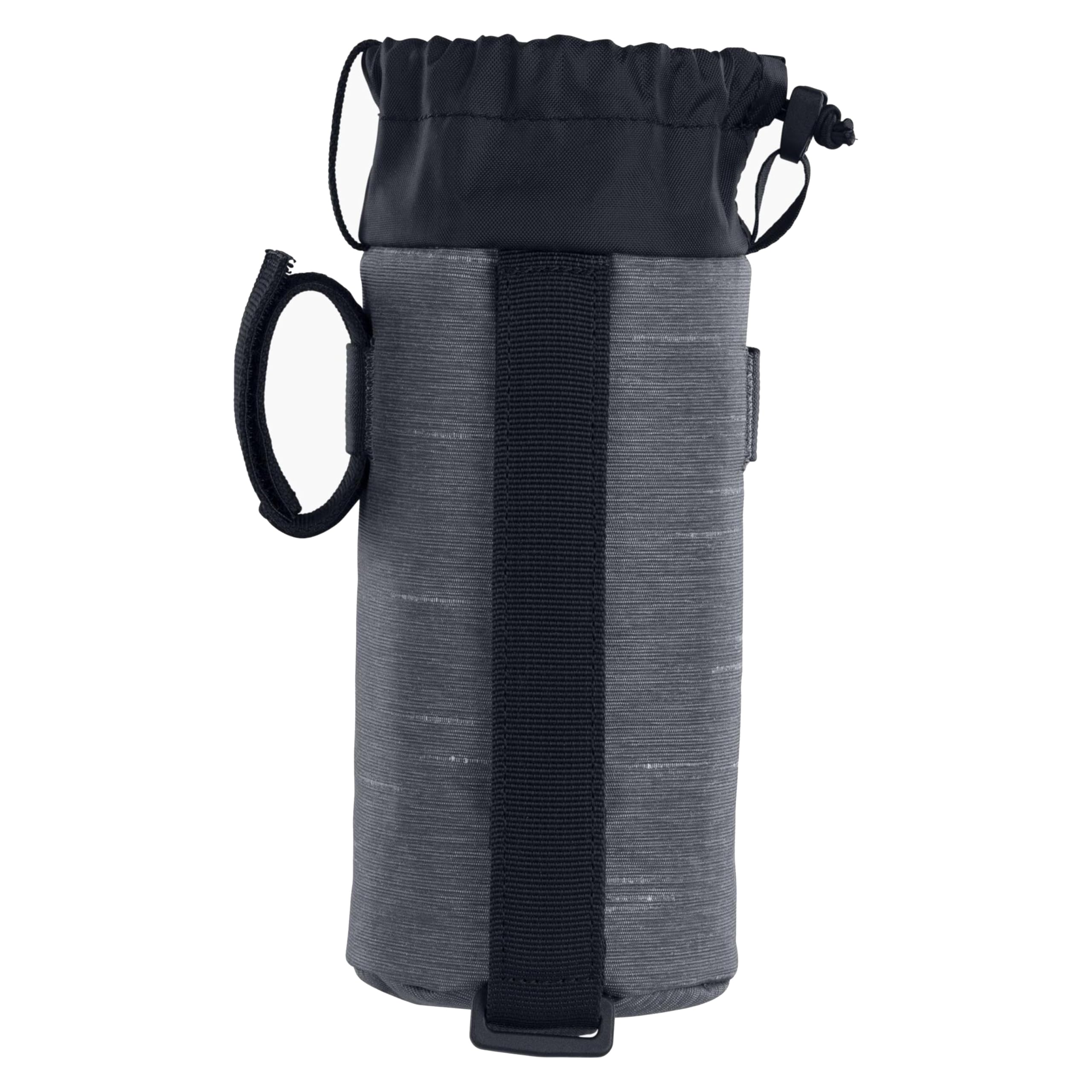 Uchwyt rowerowy na bidon EVOC MULTI HOLSTER (akcesorium rowerowe na bidon do 0,75 l, izolowana wyściółka, wielofunkcyjne mocowanie), Carbon Grey