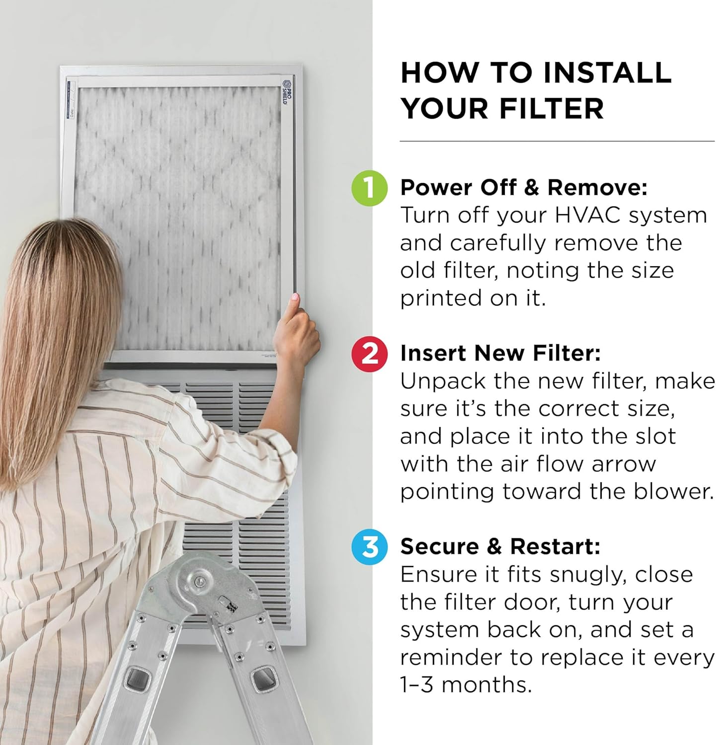 16x16x1 MERV 8 Pleated Filter 12 Pack