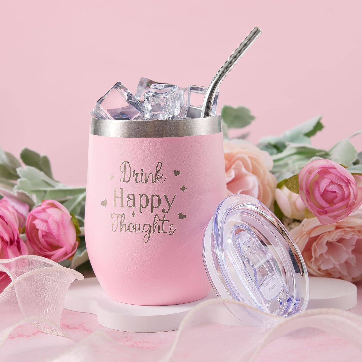 Valentines Day Gifts for Her Wife Girlfriend Women, Self Care Get Well Soon Gifts, Luxury Rose Spa Bath Gift Basket - Unique Birthday Christmas Mothers Day for Mom Grandma Daughter - Image 4