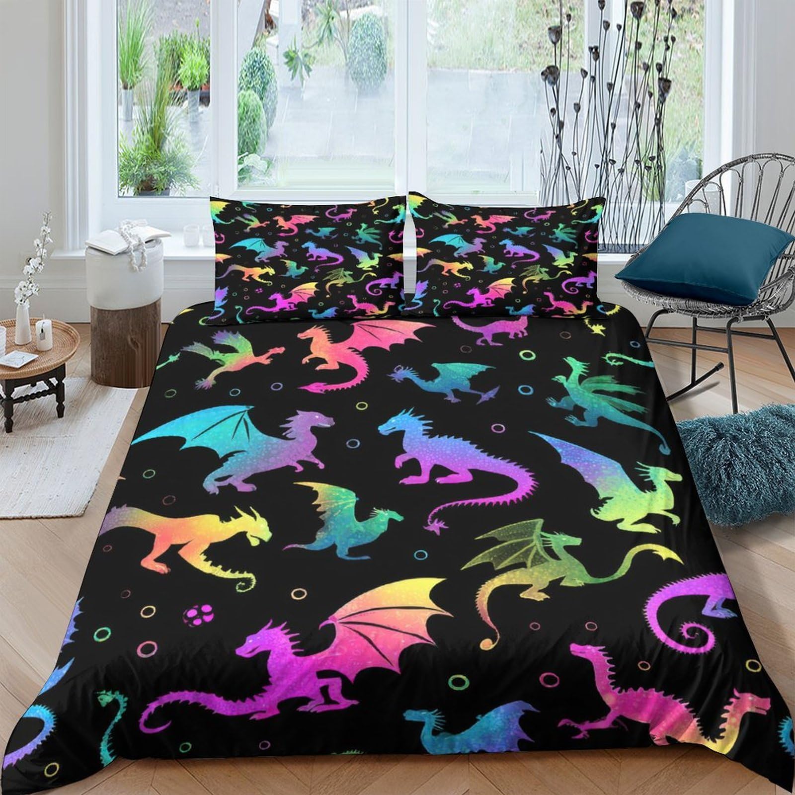 Housse pour couette dragon 3D, l'idée cadeau idéale pour vos proches