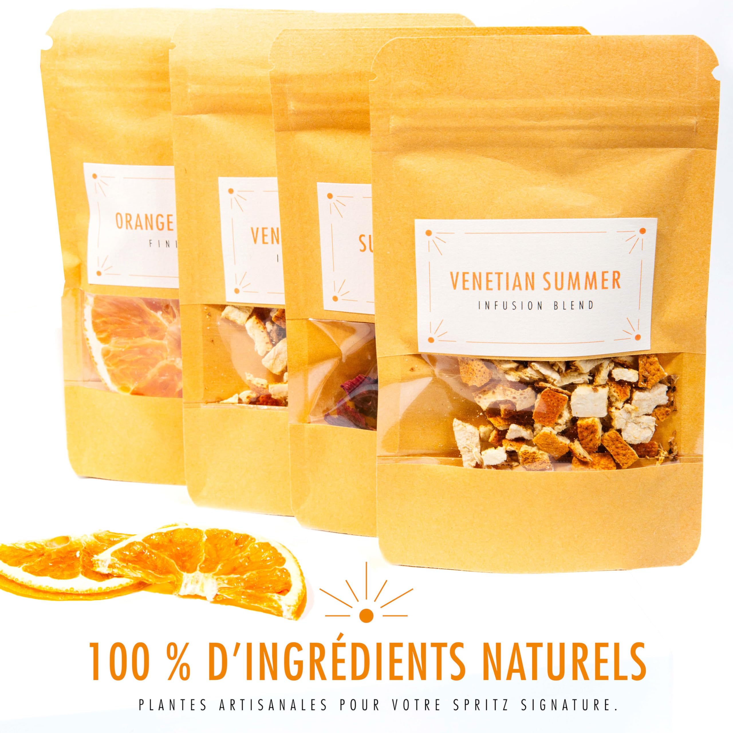 Craftly Kit d'infusion italienne Spritz – Expérience d'apéritif unique à la maison | Kit de cocktail DIY pour apéritivo et spritz