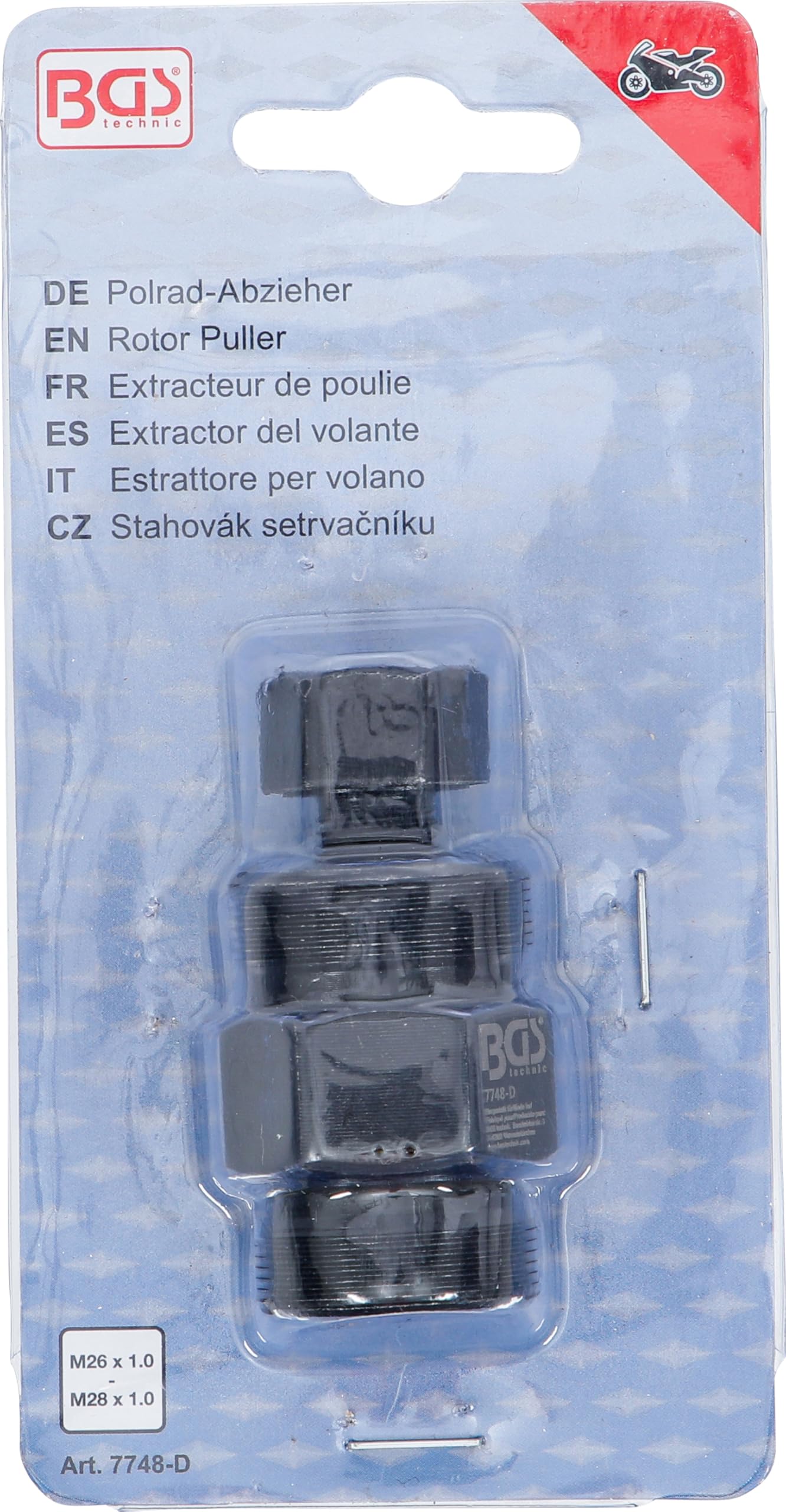 BGS 7748-D | Estrattore per volano | M26 x 1,0 - M28 x 1,0 mm
