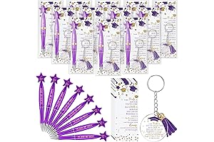 24 Sets Class of 2024 Graduation Party Favors Purple