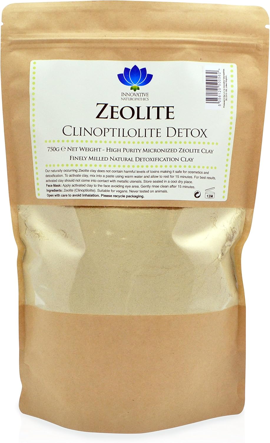 Micronized Zeolite Detox Powder – 750g