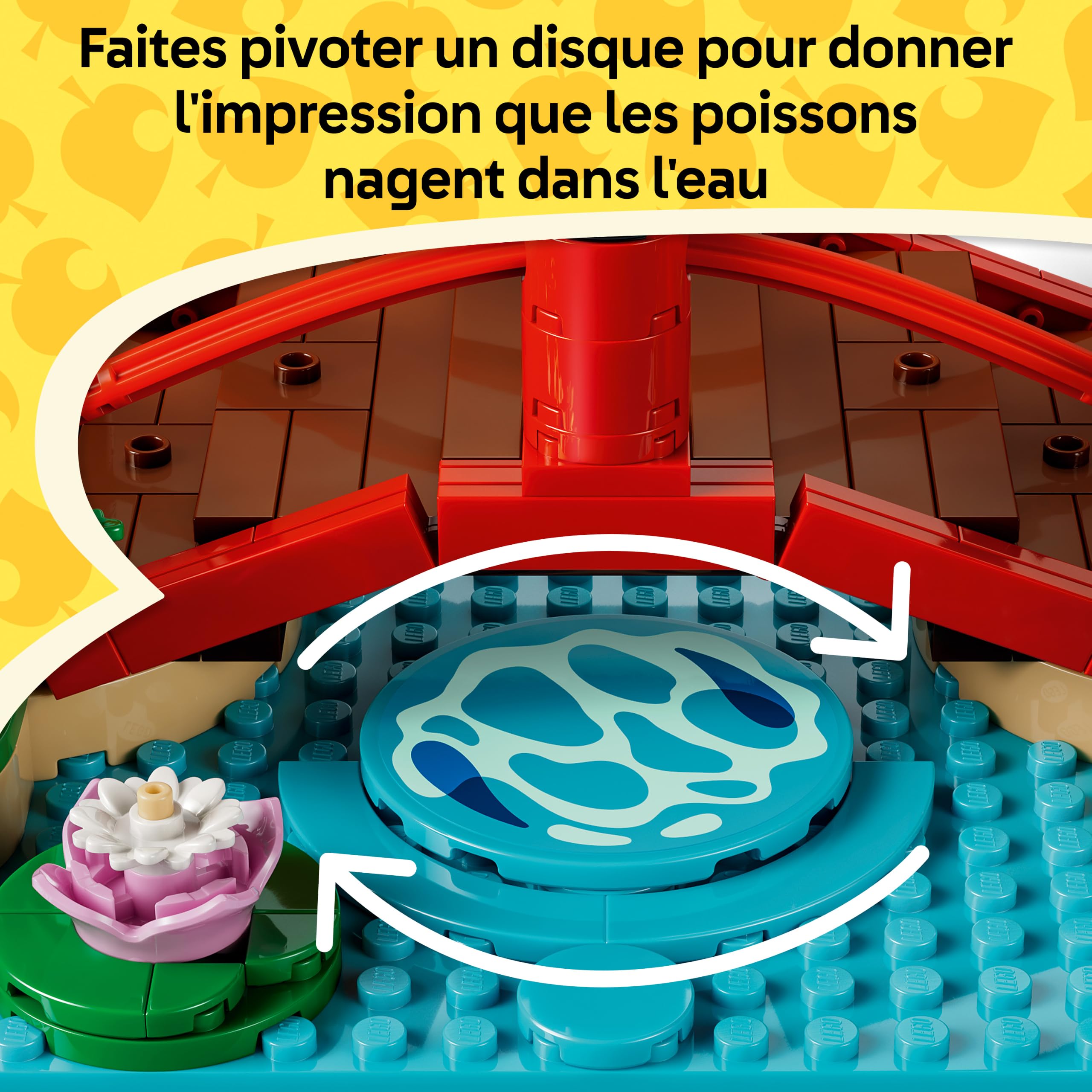 LEGO Animal Crossing - Promenade avec Méli et Mélo - Jeu de Construction - Figurines de Ratons Laveurs & Accessoires - Décoration de Chambre d'enfant DIY - Cadeau Gaming Fille ou Garçon 10 Ans 77059