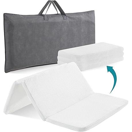 Trifold Pack and Play Mattress with Comfort Memory Foam