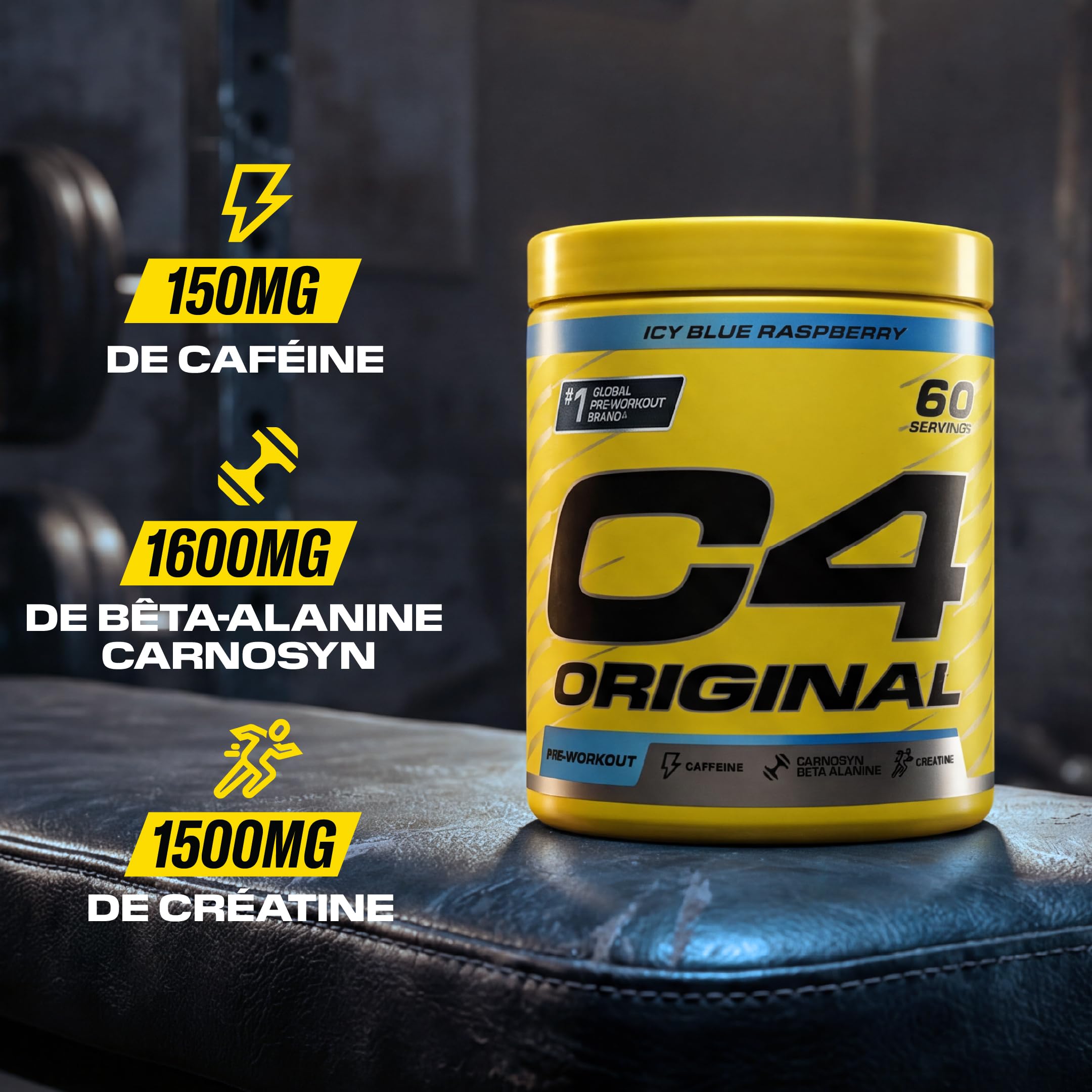 C4 Original Pineapple Head 60 Serve