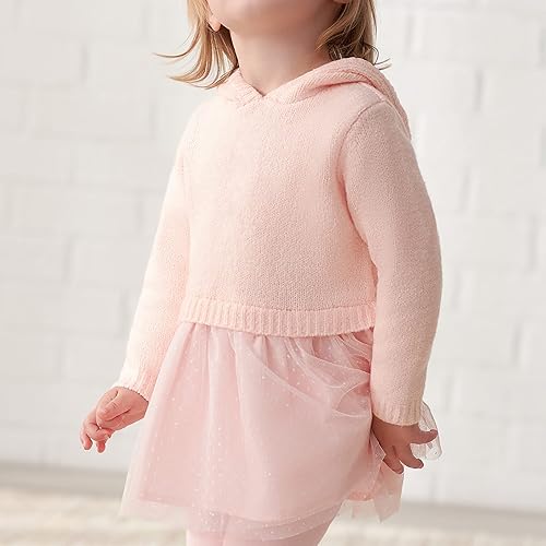 Miniatura 5 de Gerber Vestido tipo suéter para bebés y niñas pequeñas con falda de tul
