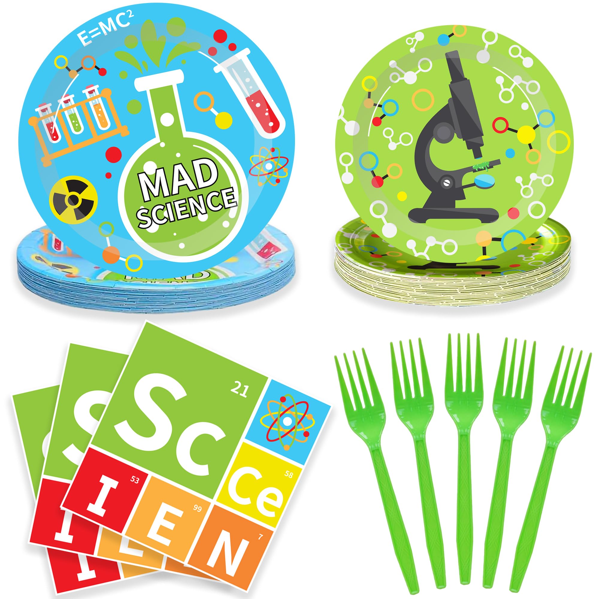 Photo 1 of oneBest Science Party Supplies, 100 pcs