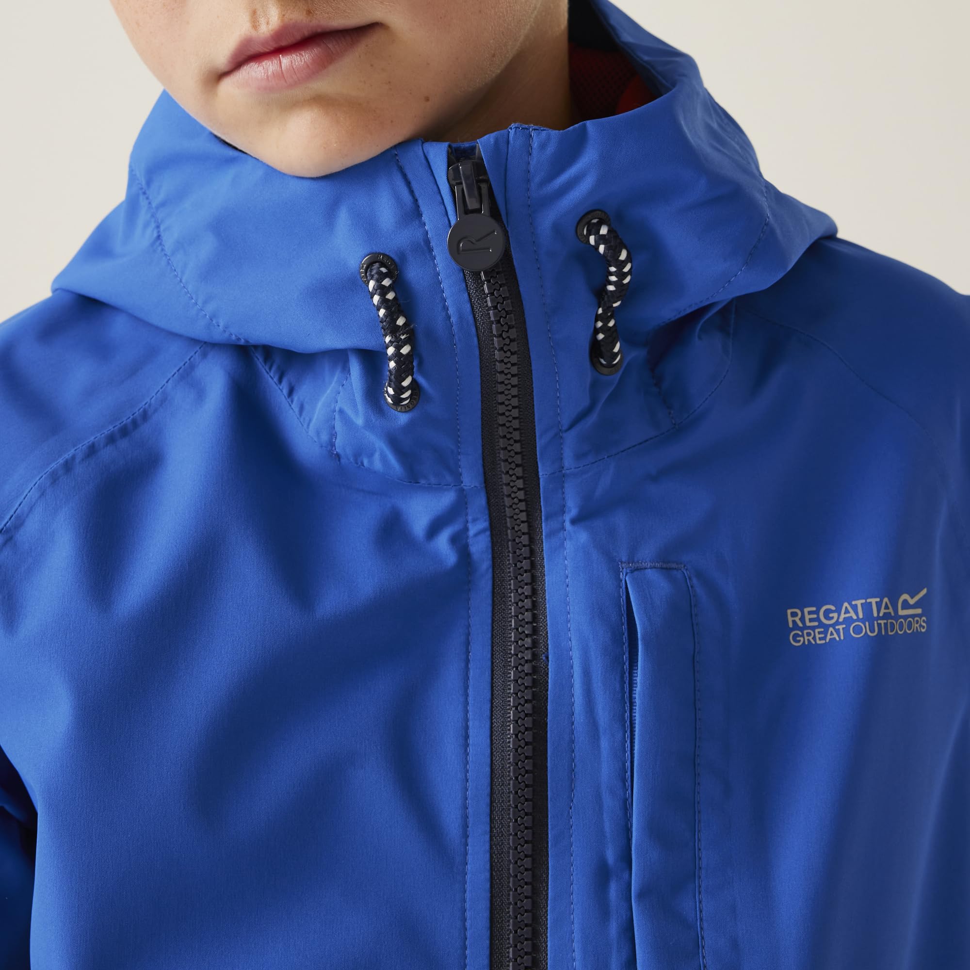 Regatta Kids Hanleigh Ii Jackets Waterproof Shell Chubasquero Unisex niños (Pack de 1)