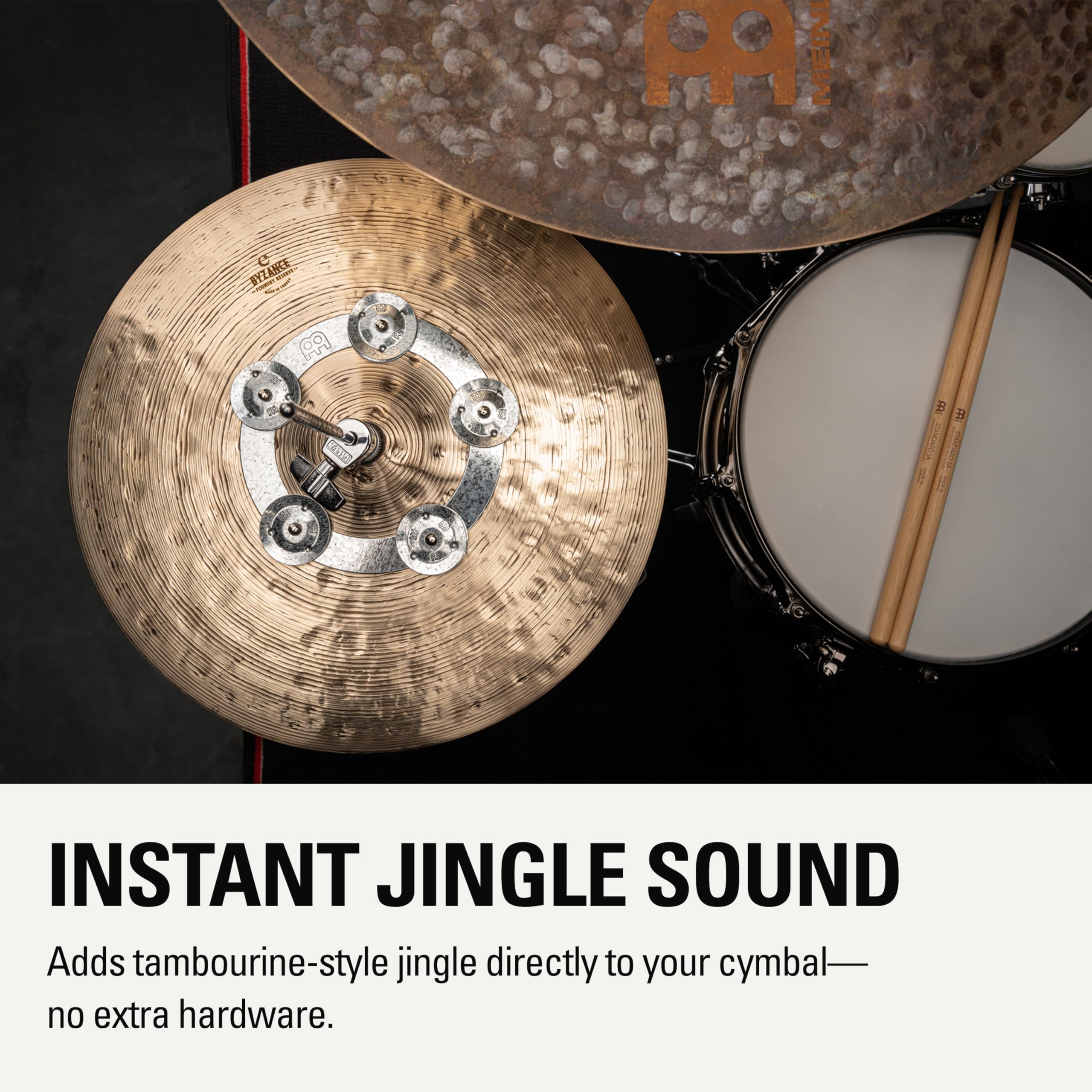 Meinl Dry Ching Ring – 6 cali – pierścień z opaskami – akcesoria do perkusji (DCRING)