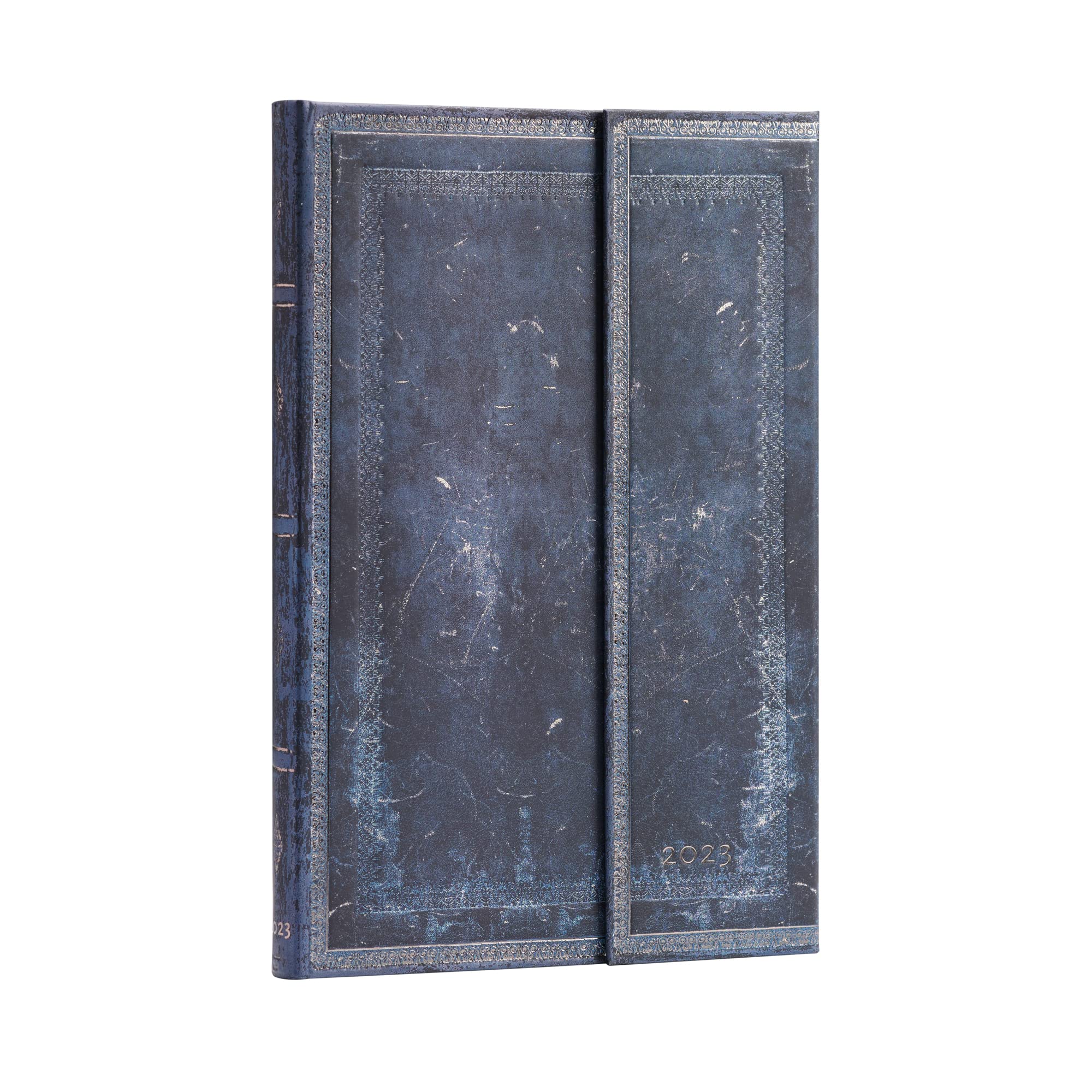 Paperblanks 12 Months 2023 Diary Blue Ink | Vertical | Maxi (135 × 210 mm)