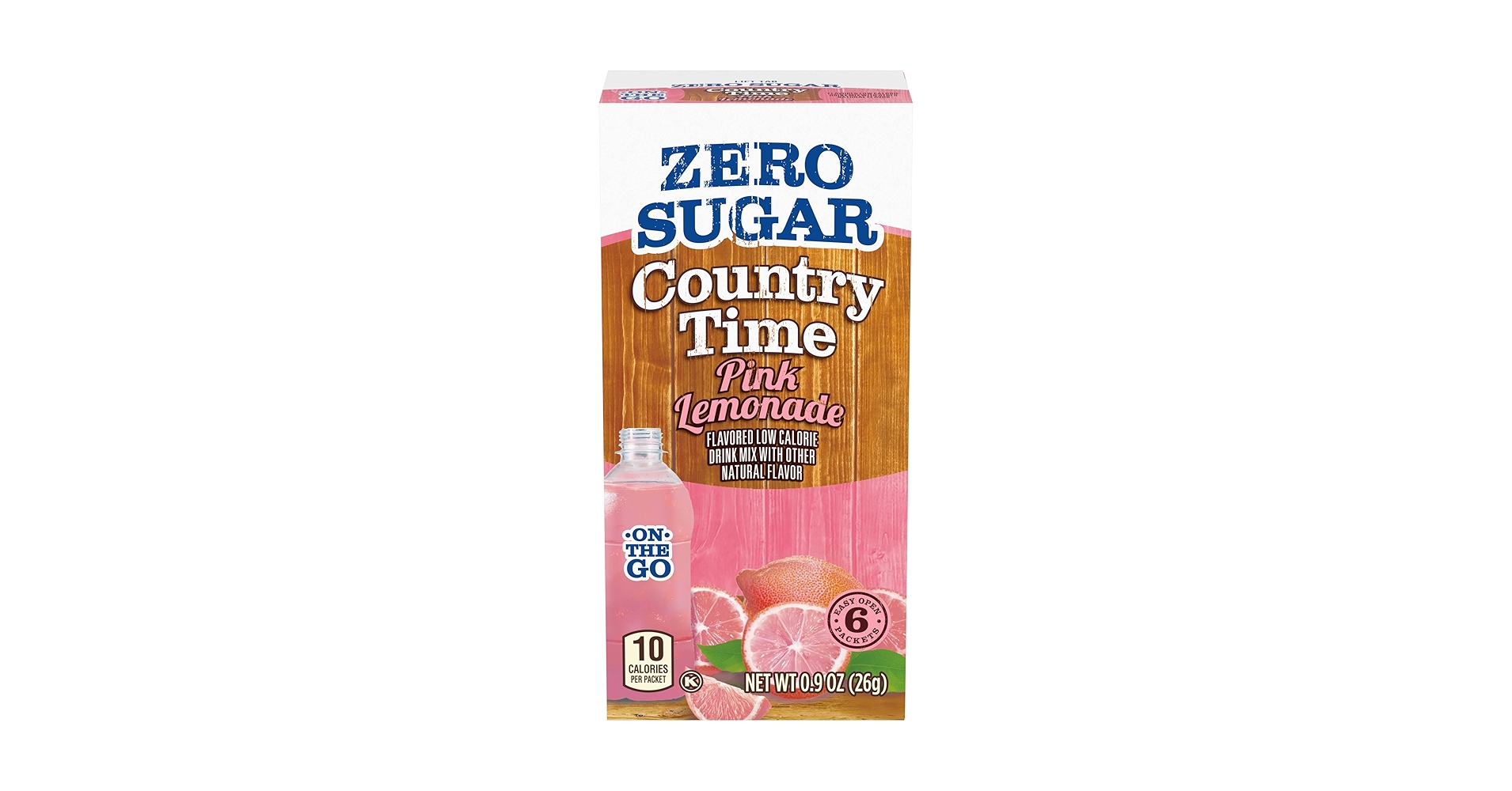 Amazon.com : Country Time Zero Sugar Pink Lemonade Drink Mix