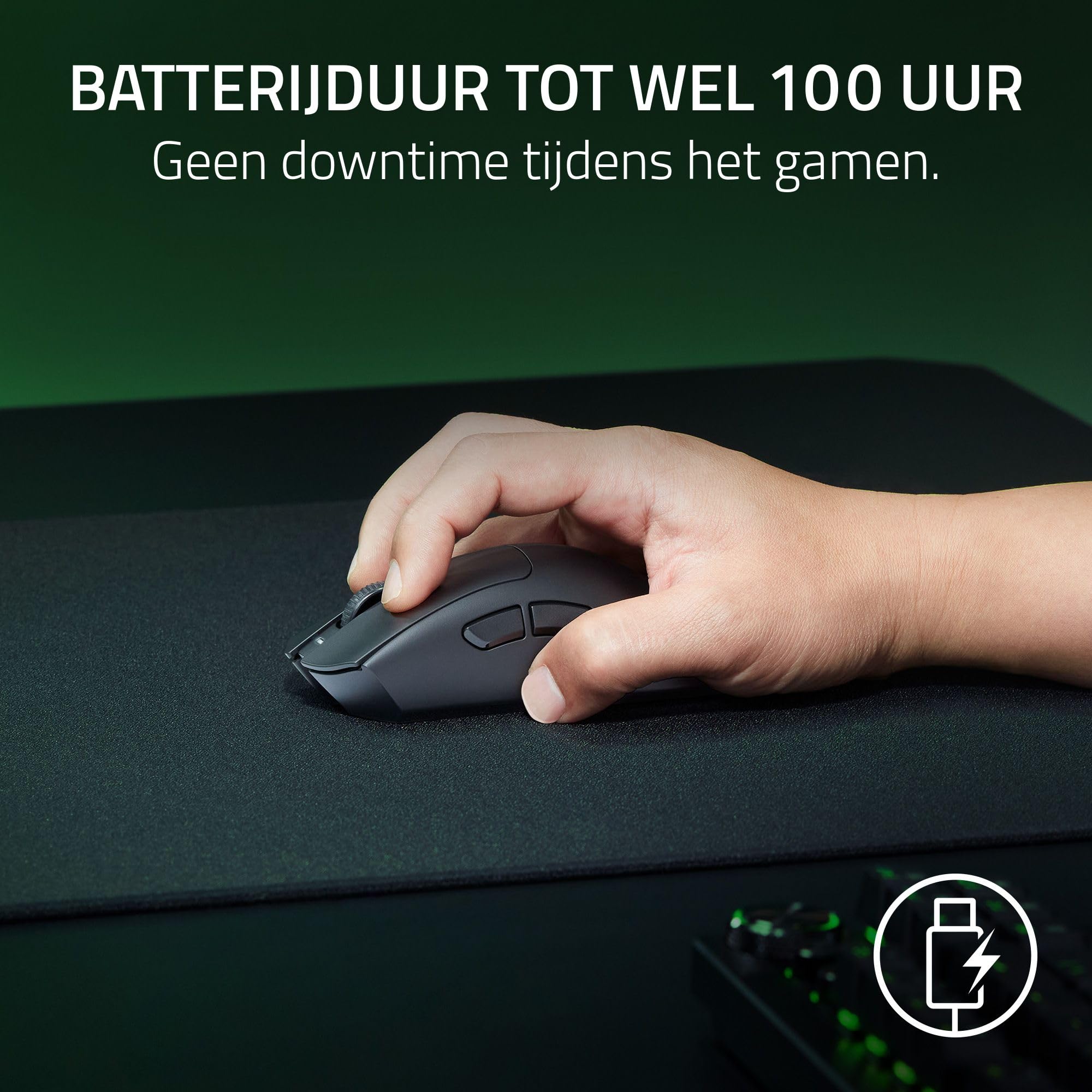 Razer DeathAdder V3 HyperSpeed - Ultra Lightweight Wireless