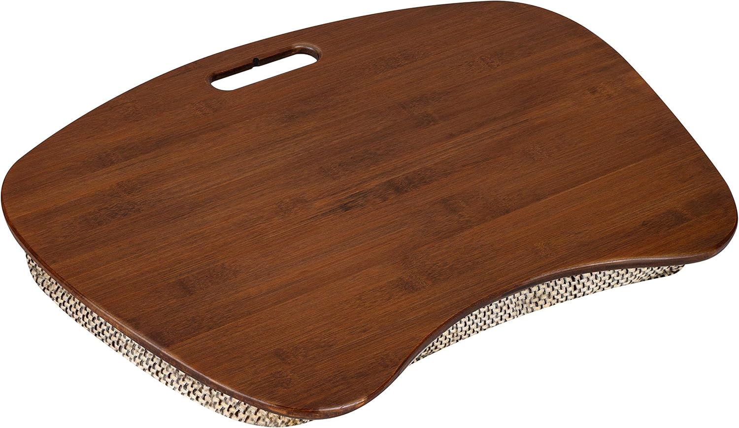 LapGear Bamboo Lap Desk - Chestnut Bamboo - Fits up to 17.3 Inch Laptops - Style No. 91692 : Office Products