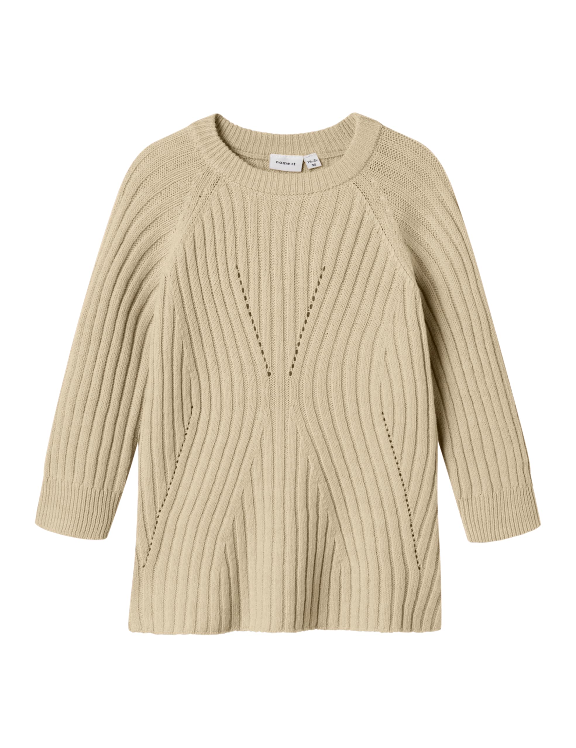 NAME IT Mädchen Nmfrikine Ls Knit Dress Pb Nmfrikine Ls Knit Dress Pb (1er Pack)