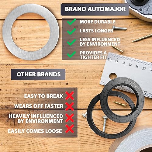 Miniatura 8 de 15 juntas de arandela de drenaje diferencial trasero de aceitetapón de llenado  Reemplazo de 0.78 pulgadas para HondaAcura OEM 94109-20000