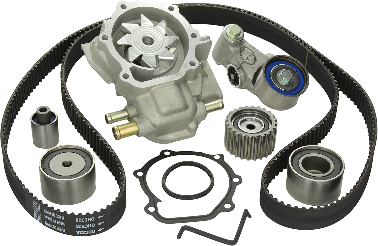 Gates TCKWP328 Engine Timing Belt Kit with Water Pump