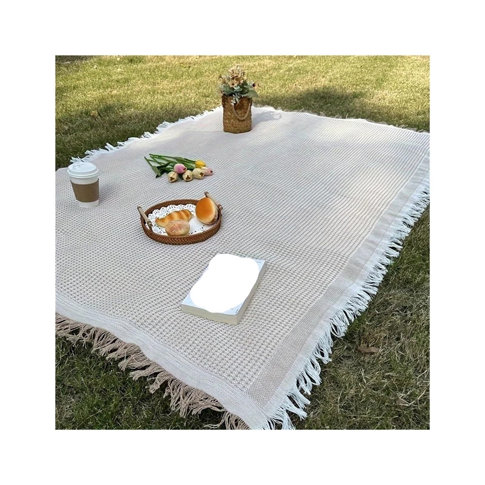 Generico Tappetino da Terra Regolabile 90-150 Cm | Allungabile 90-150 cm; supporto impermeabile; confezioni minuscole; uso da solo a duo.