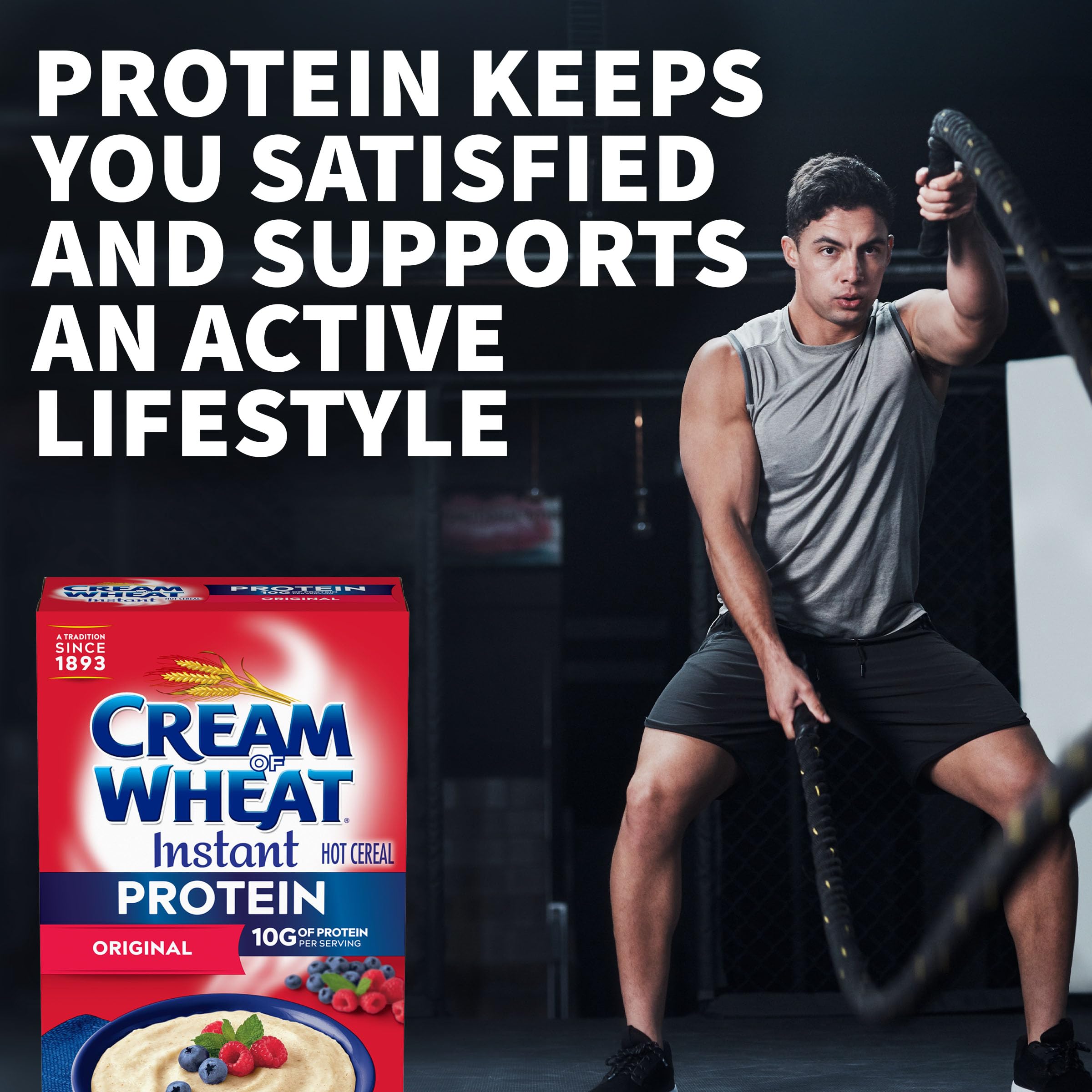 Cream of Wheat Instant High Protein Hot Cereal Original 1 34 Ounce 6 Packets — view 6